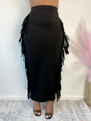 Katrina | Fringe Skirt